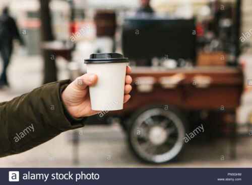 Wie man Kaffee auf der Straße verkauft
