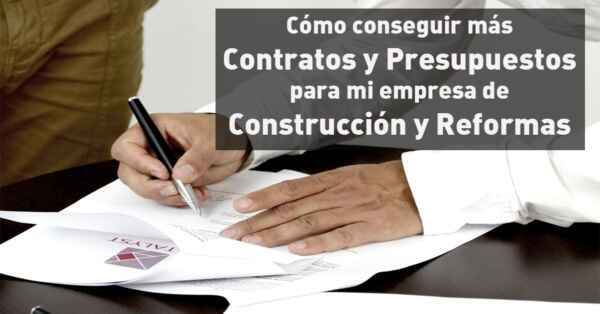 Cómo conseguir contratos de construcción