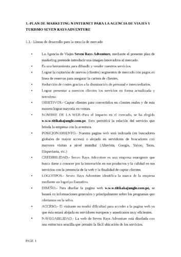 Ejemplo De Plan De Marketing Para Agencias De Viajes Business Hot Sex Picture