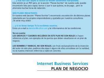 Ejemplo de plan de negocios de Internet