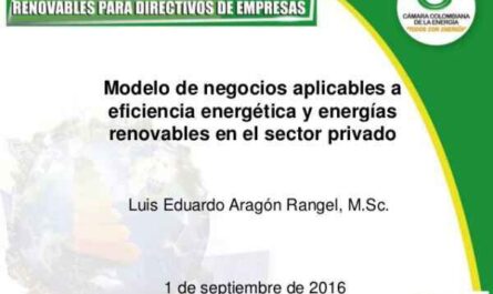 Ejemplo de plan empresarial de gestión de la eficiencia energética