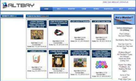 EAltbay - Une autre alternative à Ebay?