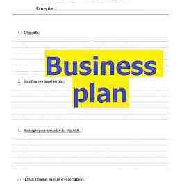 Exemple de business plan pour un atelier de soudage