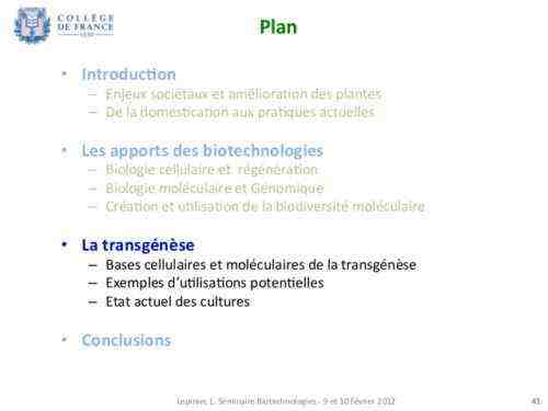 Exemple de plan d'activités de biotechnologie