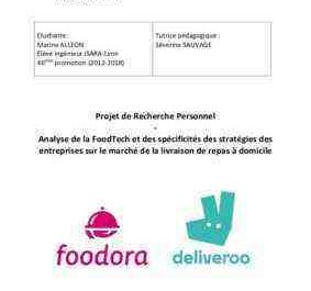 Exemple de plan d'affaires pour le service de livraison de nourriture