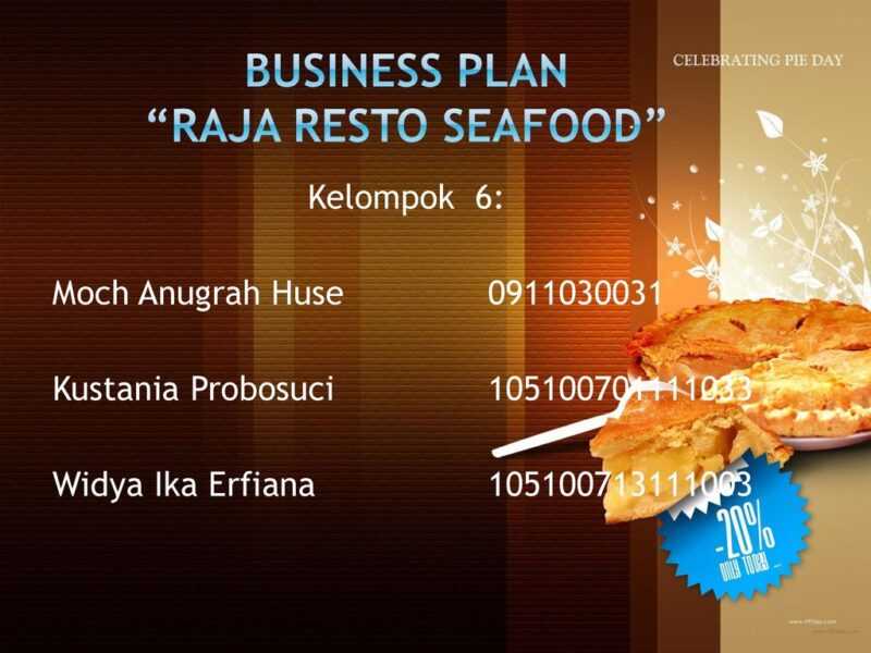 Contoh rencana bisnis restoran seafood