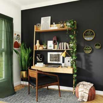 10 tips untuk membuat kantor rumah yang tertata indah