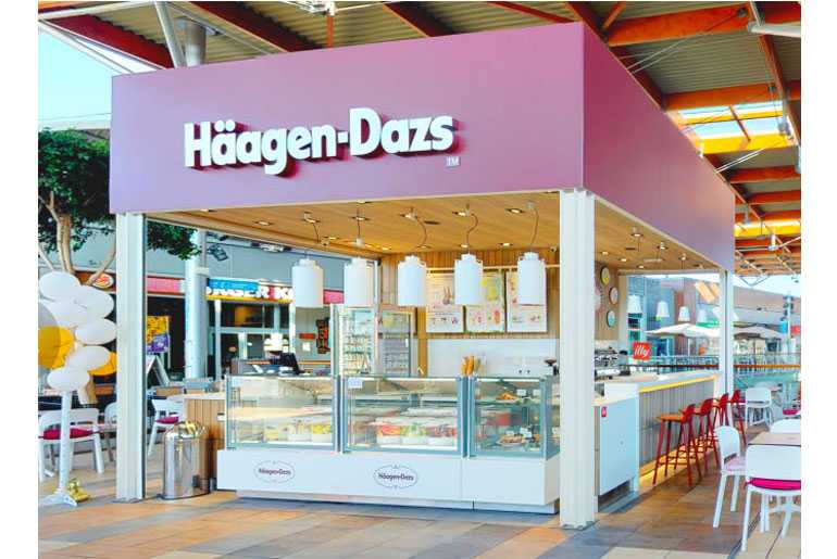 Haagen-Dazs franchisekostnader, fortjeneste og funksjoner