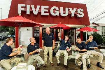 Custos, lucros e oportunidades de franquia da Five Guys
