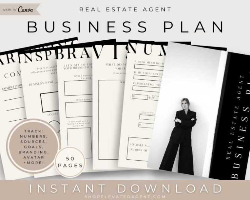 Business plan for real estate agency