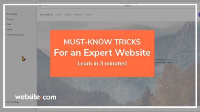 Create a website for your company or business in 30 minutes