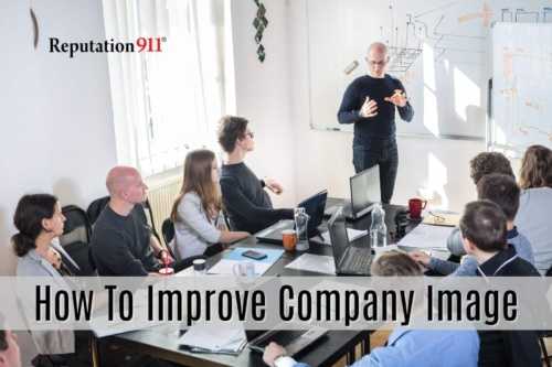 How to improve the image of your company today