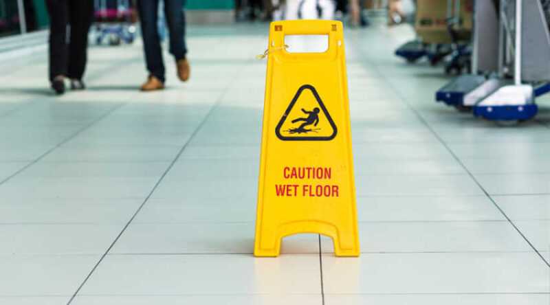 How to prevent slips and falls in the workplace?