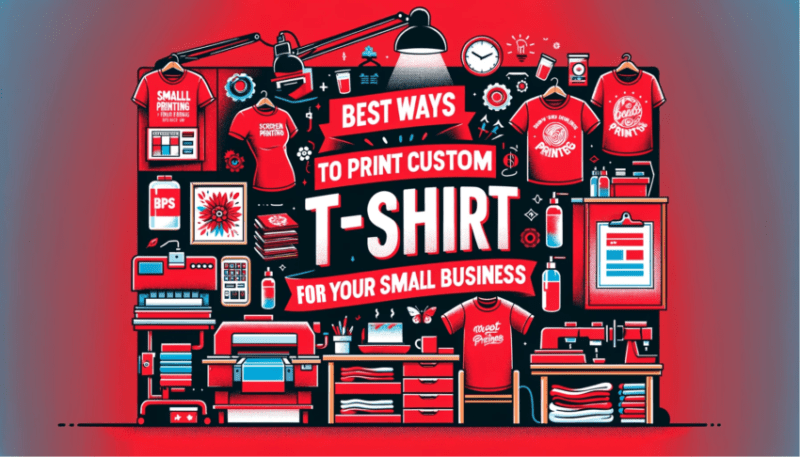 Small Business: Custom T-Shirt Printing
