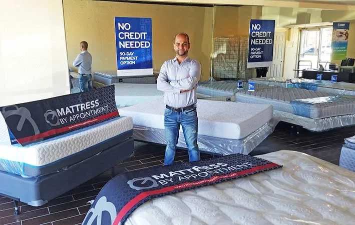 Start a mattress business by appointment
