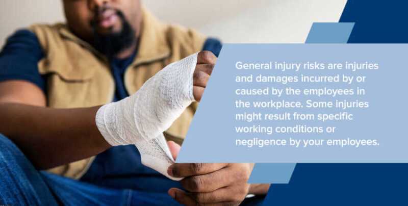 Which businesses are at increased risk of liability for injury?