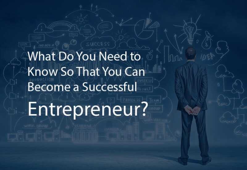 You can be a successful entrepreneur